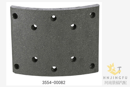 Original Bus Parts Front Brake Pad 180*150*14.5 10 Holes 3554-00082 JY3501N12-105W 30V47-00010 3552-